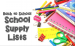 2024-2025 School Supply Lists